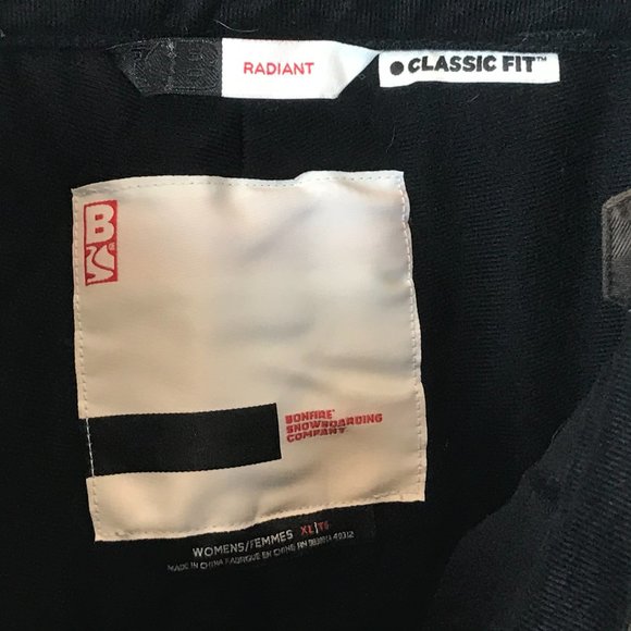 Womens Size XL Bonfire Brown Classic Fit Snowboarding Radiant Snow Pants - Picture 4 of 4